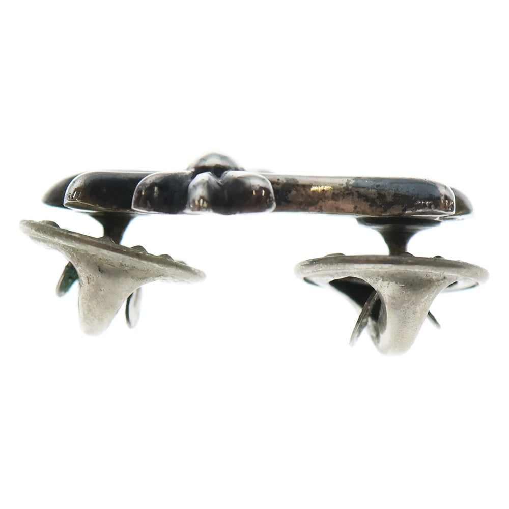 CHROME HEARTS(クロムハーツ) Small CH Cross STICK Pin スモール CHクロス ピンズ ピンバッジ ブローチ シルバー