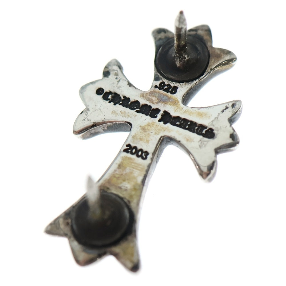 CHROME HEARTS(クロムハーツ) Small CH Cross STICK Pin スモール CHクロス ピンズ ピンバッジ ブローチ シルバー