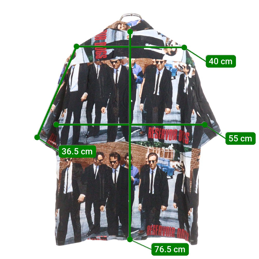 WACKO MARIA(ワコマリア) RESERVOIR DOGS HAWAIIAN S/S SHIRT RD-WM-HI02 レザボアドッグス タランティーノ ハワイアン 半袖シャツ 総柄 マルチカラー