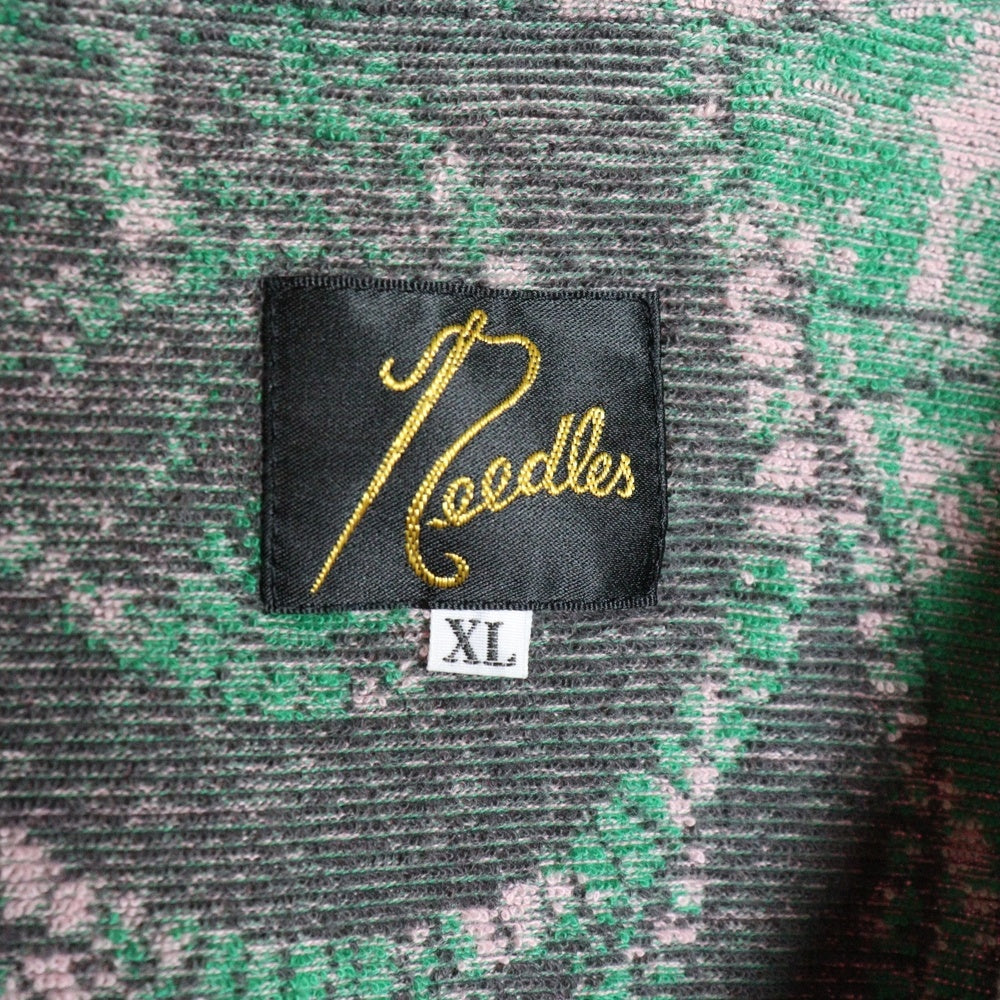 Needles(ニードルス) パイル生地 半袖シャツ ピンク MR418