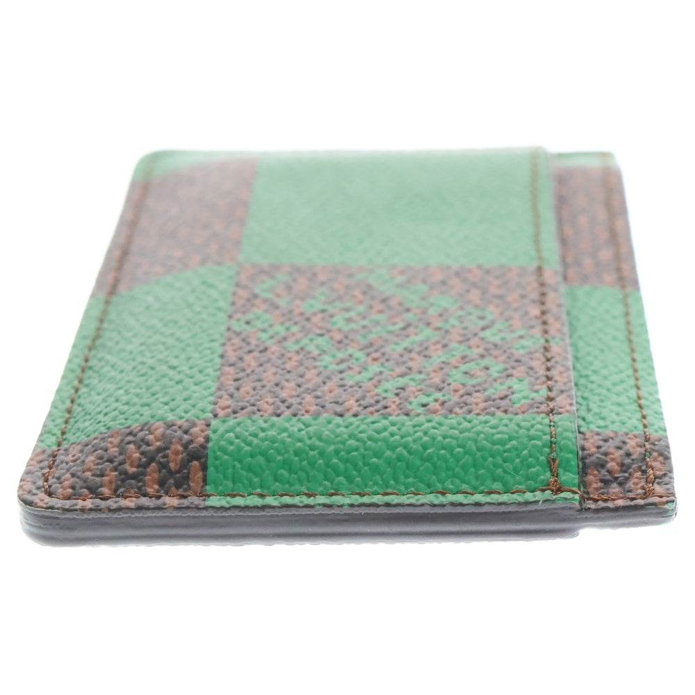 LOUIS VUITTON(ルイヴィトン) ダミエポップ ポルトカルトサーンプル カードケース グリーン/ブラウン N40544