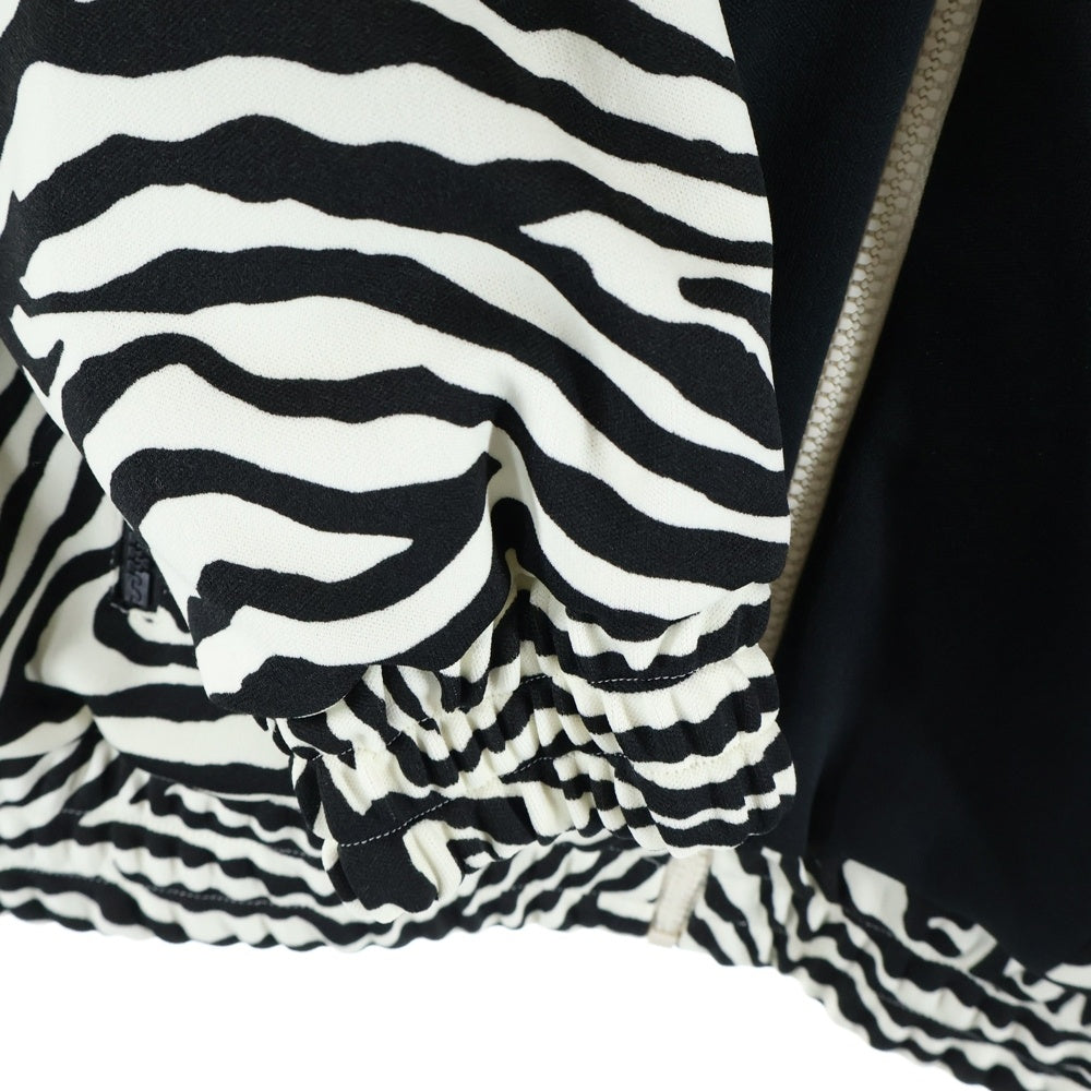 CELINE(セリーヌ) 22AW ゼブラ柄中綿トラックジャケット ホワイト 2Y880426S