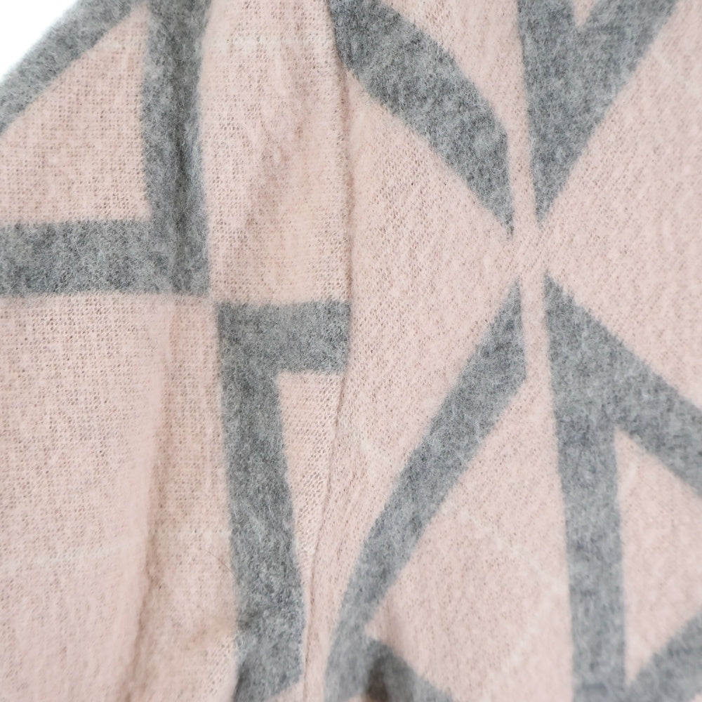 DIOR(ディオール) Vネック カシミア ニットセーター ピンク 933M623AT984