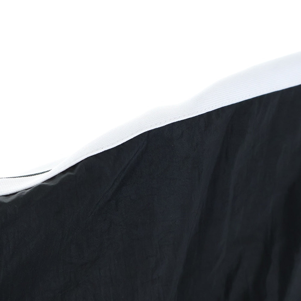 Palm Angels(パームエンジェルス) Nylon Track Jersey PMBD014R20507003 両面ロゴプリント ナイロンジャケット トラックジャケット ブラック