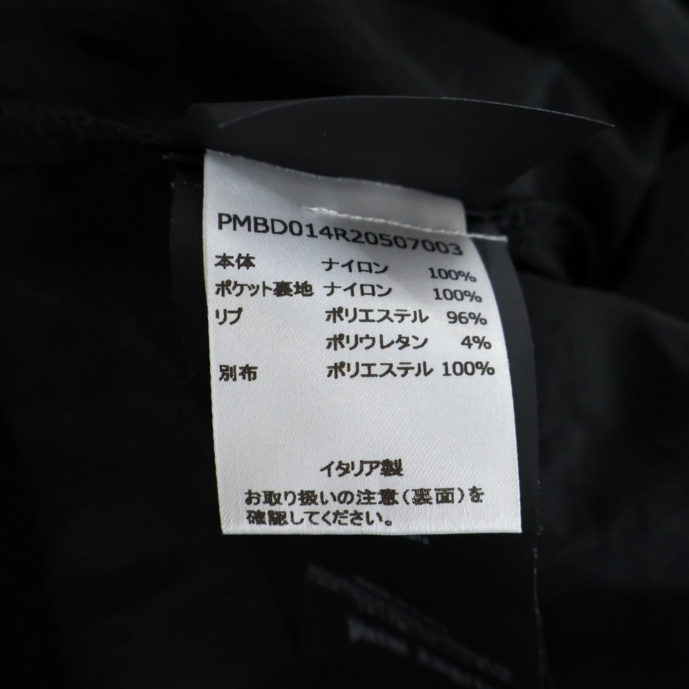 Palm Angels(パームエンジェルス) Nylon Track Jersey PMBD014R20507003 両面ロゴプリント ナイロンジャケット トラックジャケット ブラック