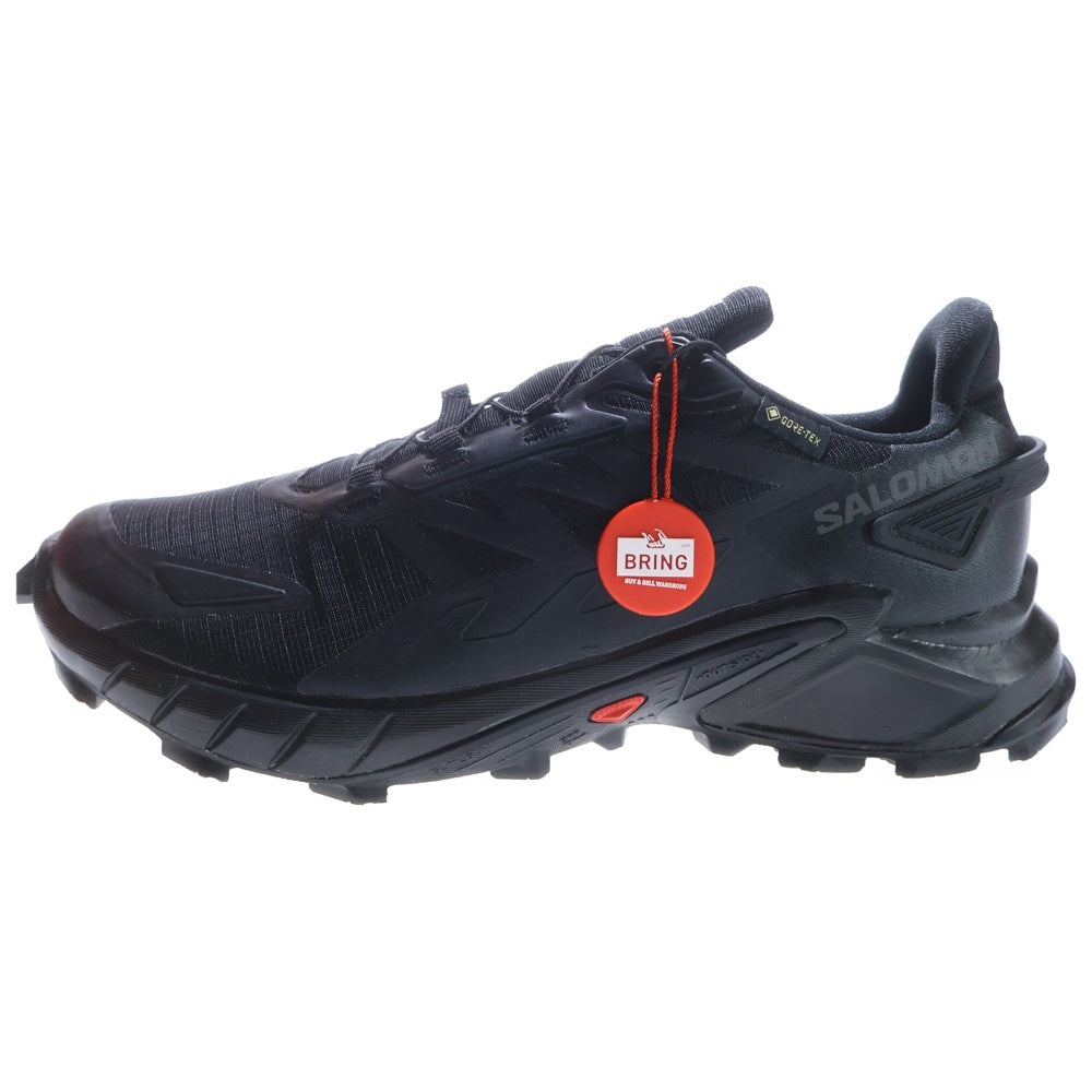 SALOMON(サロモン) SUPERCROSS 4 GORE-TEX 417316 スーパークロス4 ゴアテックス ローカットスニーカー ブラック US8.5/26.5cm