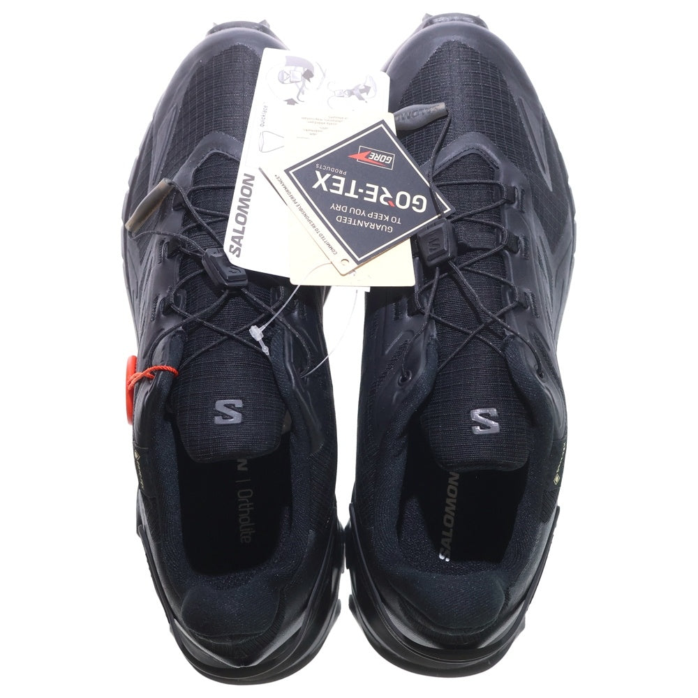 SALOMON(サロモン) SUPERCROSS 4 GORE-TEX 417316 スーパークロス4 ゴアテックス ローカットスニーカー ブラック US8.5/26.5cm