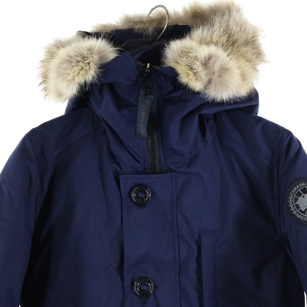CANADA GOOSE(カナダグース) BLACK LABEL EDIFICE別注 CRESTON PARKA 3481JMB ブラックレーベル クレストンパーカ コヨーテファー ダウンジャケット ネイビー レディース