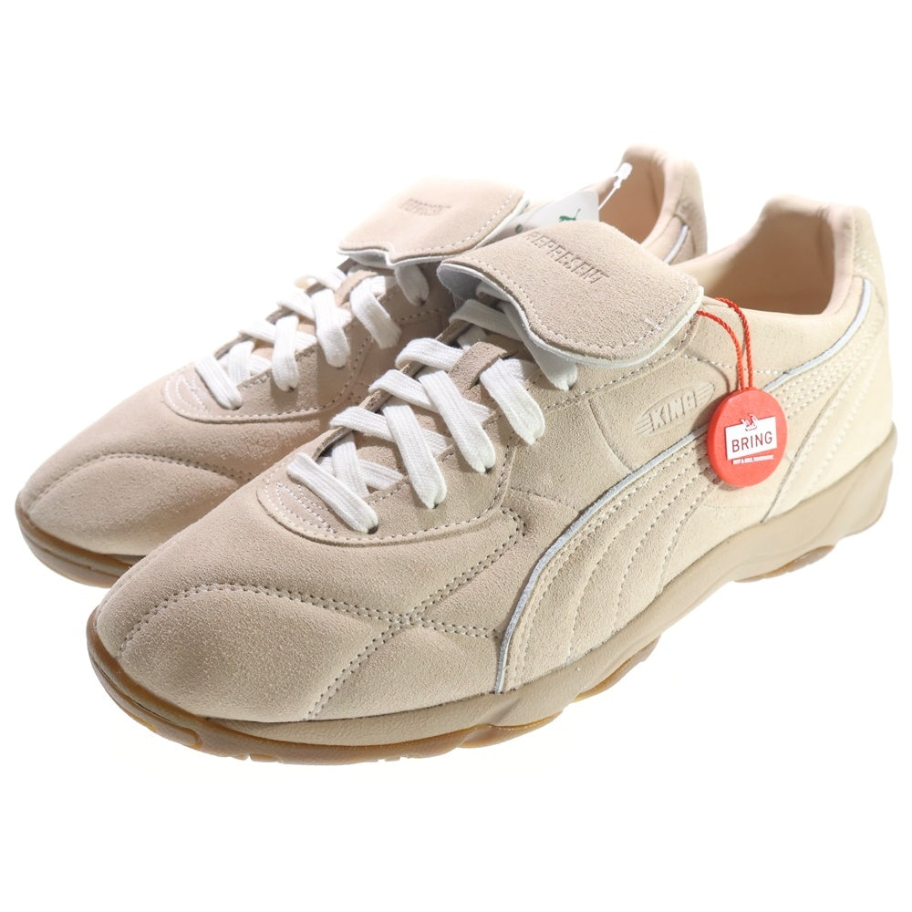 PUMA(プーマ) ×REPRESENT KING INDOOR ×リプレゼント スエード ローカットスニーカー ベージュ US9.5/27.5cm