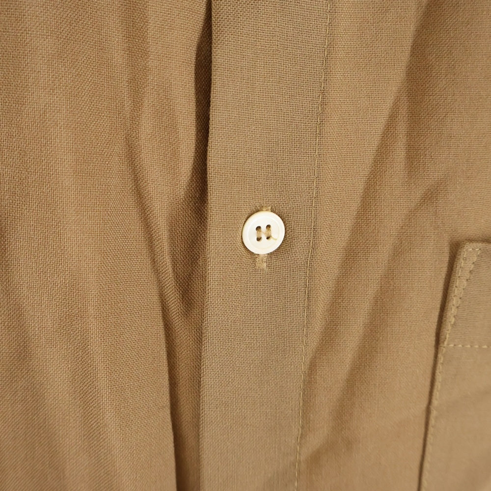 MARNI(マルニ) Wool Tropical Shirt ウールトロピカル 長袖シャツ ブラウン CUMU0061A1 TW839