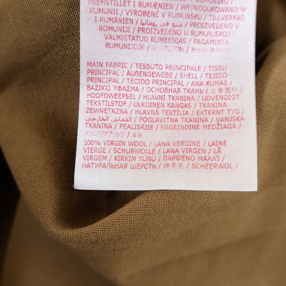 MARNI(マルニ) Wool Tropical Shirt ウールトロピカル 長袖シャツ ブラウン CUMU0061A1 TW839