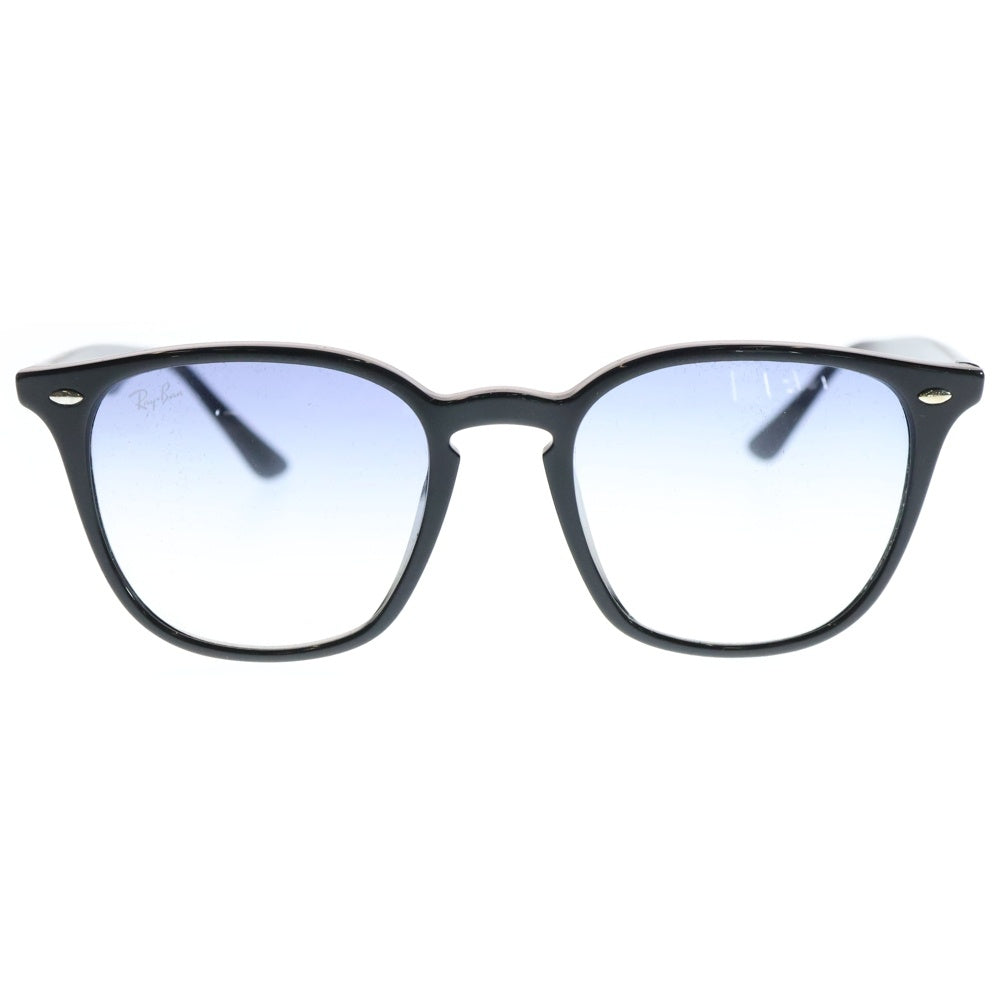 Ray Ban(レイバン) テンプルロゴ ウェリントン サングラス アイウェア メガネ ブラック/パープル 52□20-150 RB4258-F