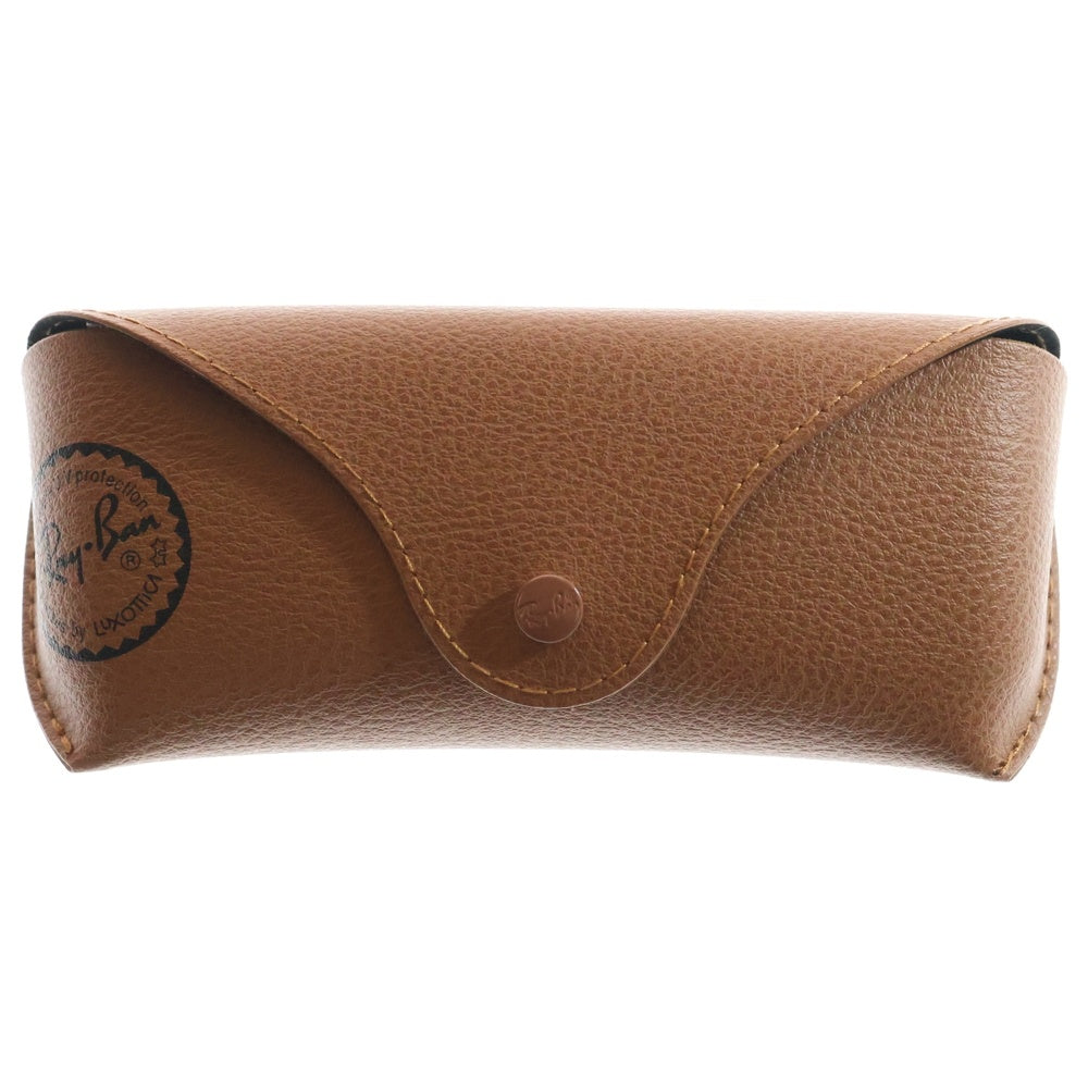 Ray Ban(レイバン) テンプルロゴ ウェリントン サングラス アイウェア メガネ ブラック/パープル 52□20-150 RB4258-F