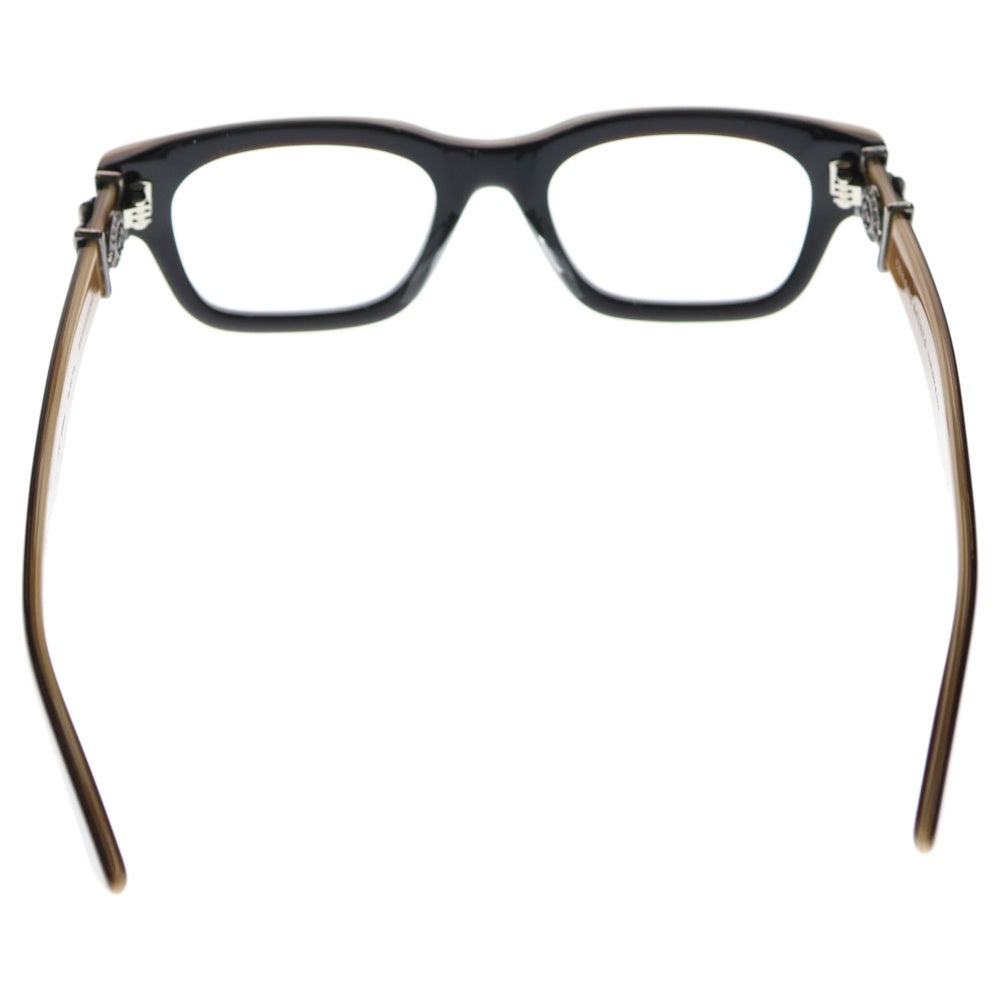 CHROME HEARTS(クロムハーツ) BANGADANG1BSフレア アイウェア メガネ 度入り ブラウン 50□20-148