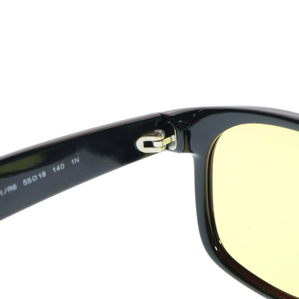 Ray Ban(レイバン) NEW WAYFARER サングラス アイウェア メガネ 度入り ブラック/イエロー 55□18-140 RB 2132-F