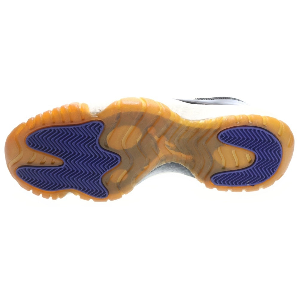 NIKE(ナイキ) 【鑑賞用 2008年製】AIR JORDAN 11 RETRO CONCORD 136046-101 エアジョーダン11 レトロ コンコルド ハイカットスニーカー ホワイト/ブラック US9/27cm