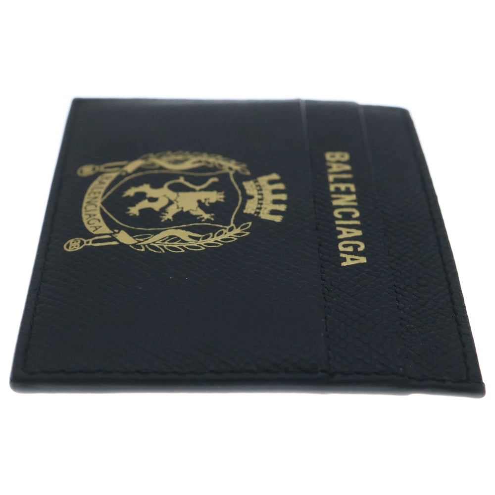 BALENCIAGA(バレンシアガ) Passport Card Holder パスポート カードホルダー カードケース ブラック/ゴールド 846328 2AB4Y レディース