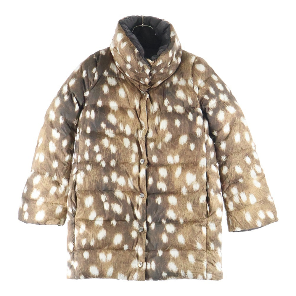 MONCLER(モンクレール) CHARMES A20934943644 シャルム リバーシブルダウンコート ダウンジャケット ブラウン/ブラック