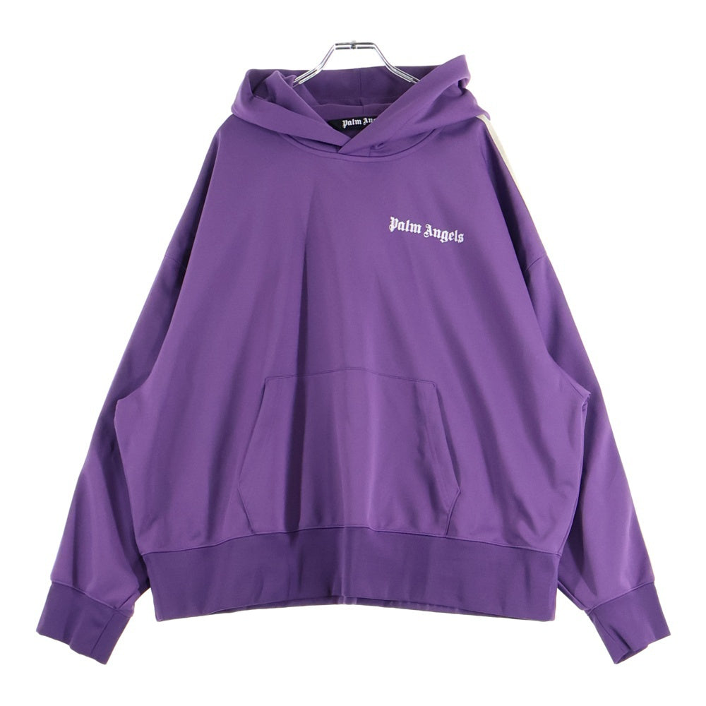 Palm Angels(パームエンジェルス) 22AW Track Hoodie トラック プルオーバーパーカー フーディ パープル PMBD043F22FAB002