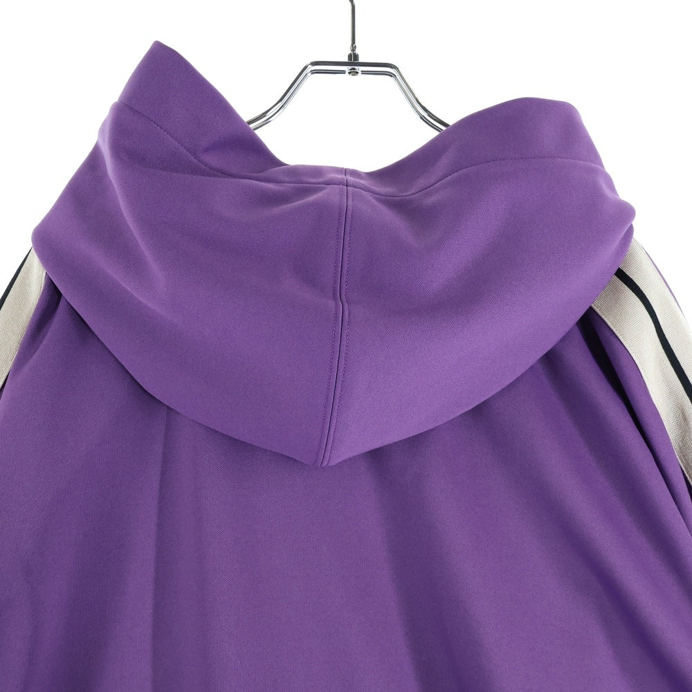 Palm Angels(パームエンジェルス) 22AW Track Hoodie トラック プルオーバーパーカー フーディ パープル PMBD043F22FAB002