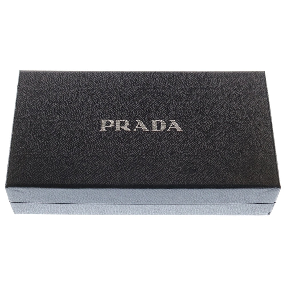 PRADA(プラダ) サフィアーノ ラウンドファスナー レザー ロングウォレット 長財布 ブラック 2ML317 レディース
