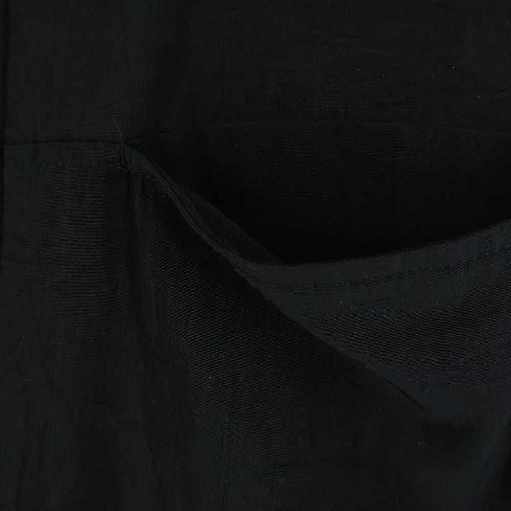 Y's(ワイズ) 17SS Sleeveless Triacetate Shirt YD-B10-505 トリアセテート ノースリーブ シャツ ブラック レディース