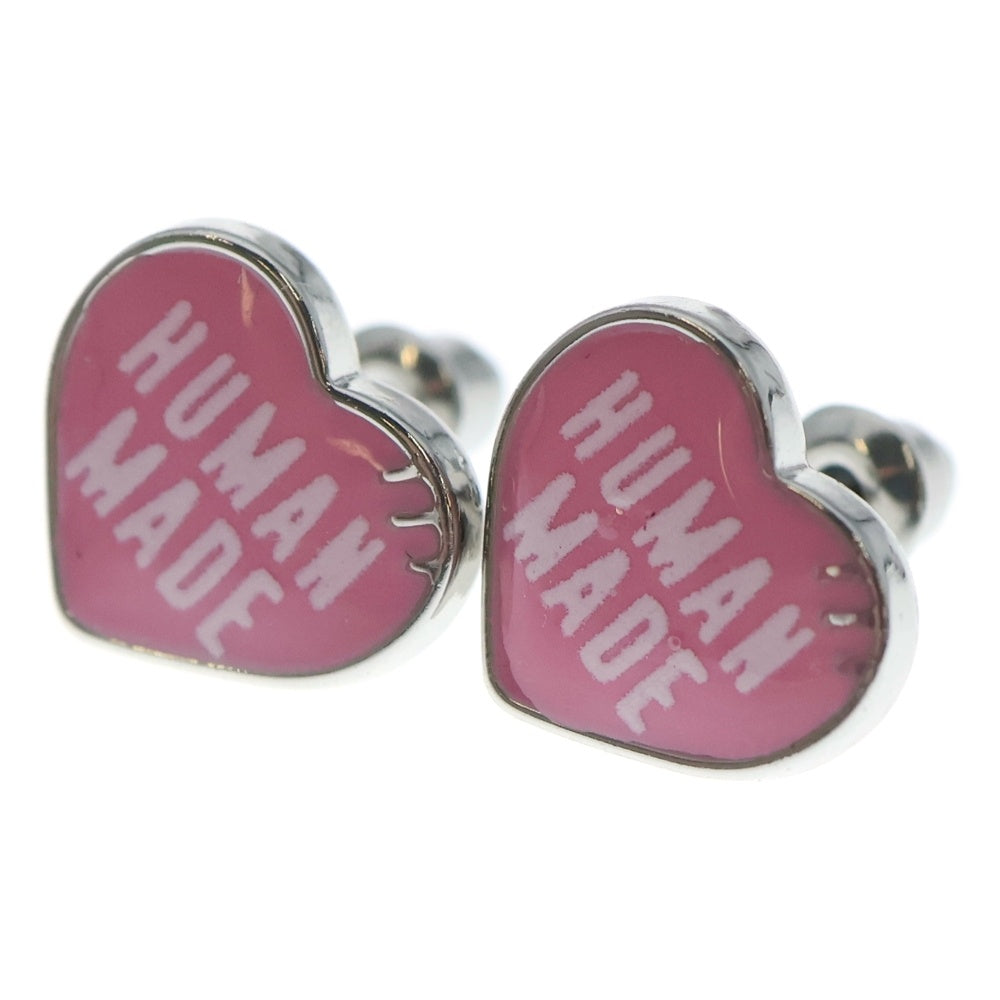 HUMAN MADE(ヒューマンメイド) 25SS Heart Silver Earring HM29GD156