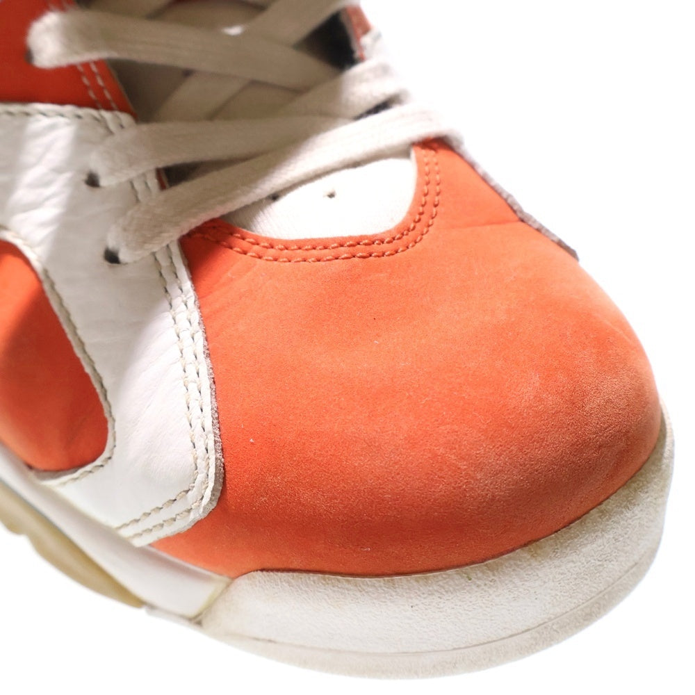 NIKE(ナイキ) 【観賞用】AIR JORDAN 6 RETRO TINKER 384664-104 エアジョーダン6 レトロ ティンカー ハイカットスニーカー ホワイト/オレンジ US8.5/26.5cm