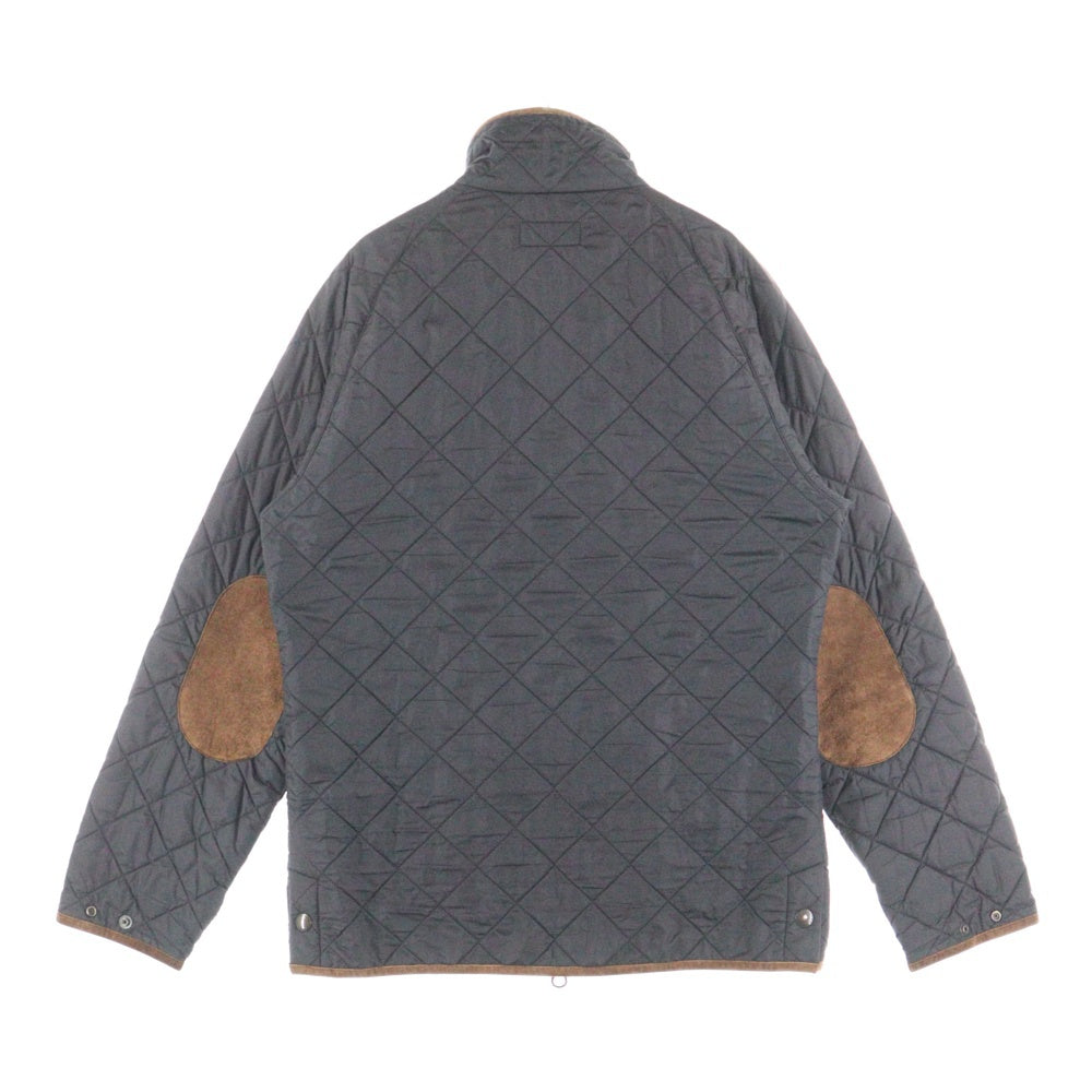 POLO RALPH LAUREN(ポロラルフローレン) 90s キルティングジャケット エルボーパッチ 内ボア ブラック