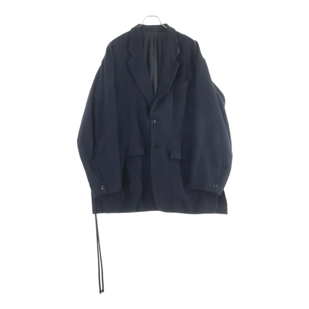 ANEI(アーネイ) 22AW LEO JKT W/C コットンウール 2ボタンテーラードジャケット ブラック AN0222_S1303