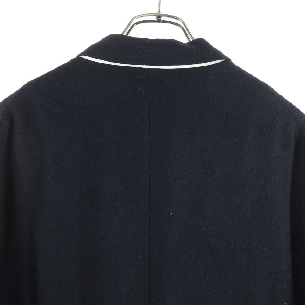 ANEI(アーネイ) 22AW LEO JKT W/C コットンウール 2ボタンテーラードジャケット ブラック AN0222_S1303