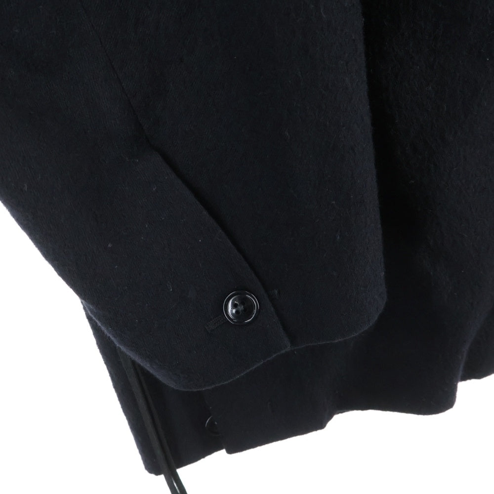 ANEI(アーネイ) 22AW LEO JKT W/C コットンウール 2ボタンテーラードジャケット ブラック AN0222_S1303