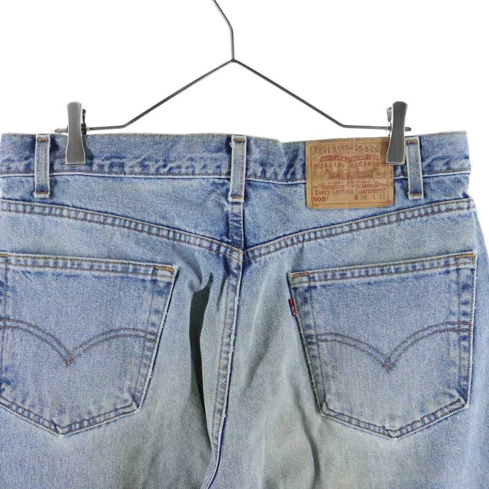 Levi's(リーバイス) 80s VINTAGE 505 ボタン裏686 スモールE ストレートデニムパンツ インディゴ
