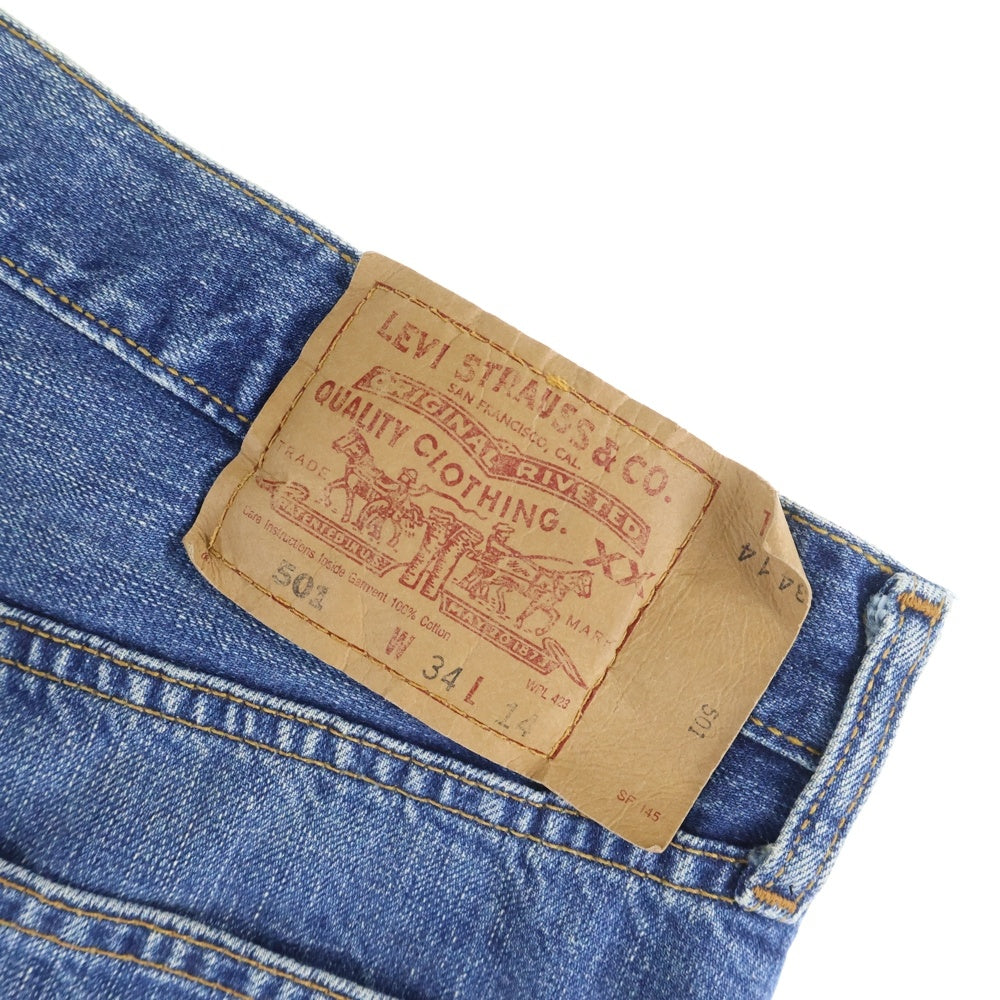 Levi's(リーバイス) 00S VINTAGE 501-0120 ボタン裏359 スモールE デニムハーフパンツ ショーツ ジーンズ インディゴ