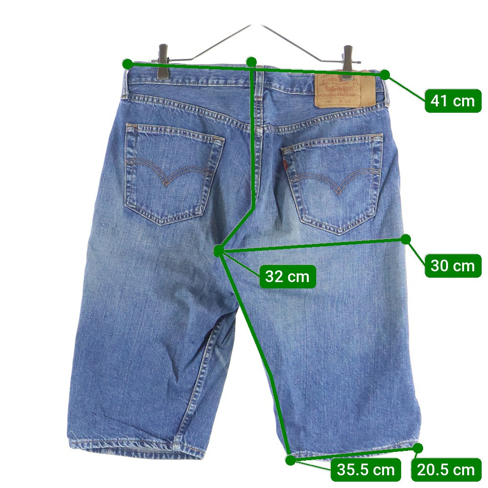 Levi's(リーバイス) 00S VINTAGE 501-0120 ボタン裏359 スモールE デニムハーフパンツ ショーツ ジーンズ インディゴ