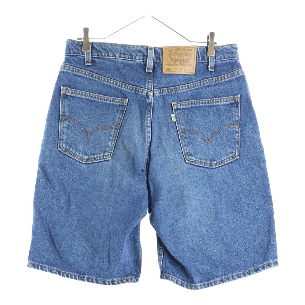 Levi's(リーバイス) 90S 560 LOOSE FIT 764E/36560-1710 ボタン裏575 スモールE デニムショーツ ジーンズ ハーフパンツ インディゴ