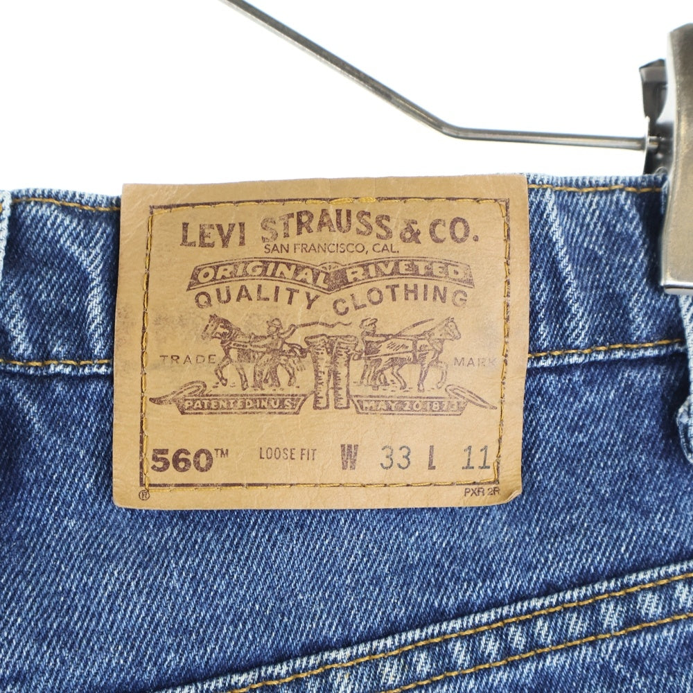 Levi's(リーバイス) 90S 560 LOOSE FIT 764E/36560-1710 ボタン裏575 スモールE デニムショーツ ジーンズ ハーフパンツ インディゴ