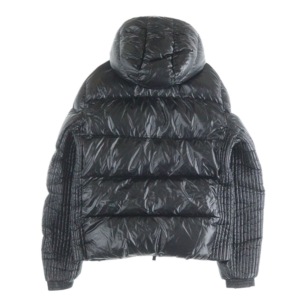 TATRAS(タトラス) 21AW BELBO ベルボ シャイニー ナイロン ダウン ジャケット フーディ ブラック MTAT21A4562-D