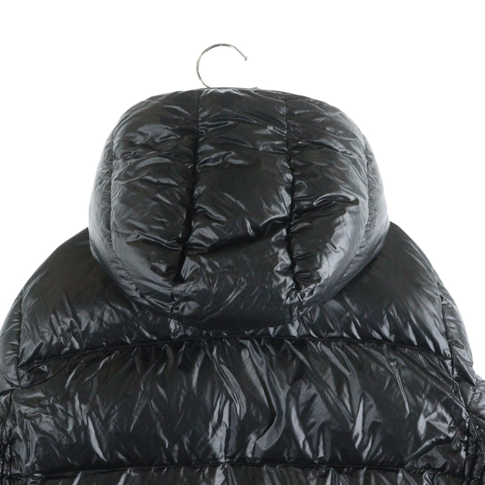 TATRAS(タトラス) 21AW BELBO ベルボ シャイニー ナイロン ダウン ジャケット フーディ ブラック MTAT21A4562-D