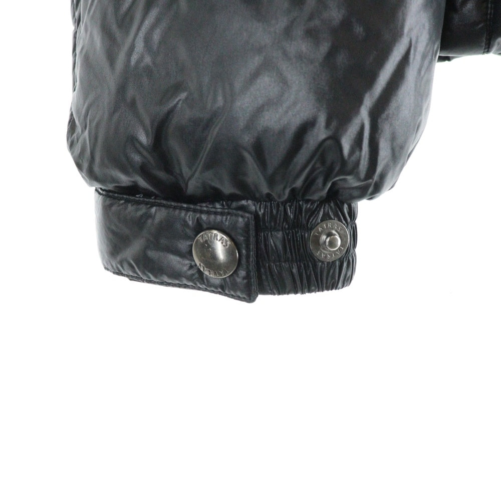 TATRAS(タトラス) 21AW BELBO ベルボ シャイニー ナイロン ダウン ジャケット フーディ ブラック MTAT21A4562-D