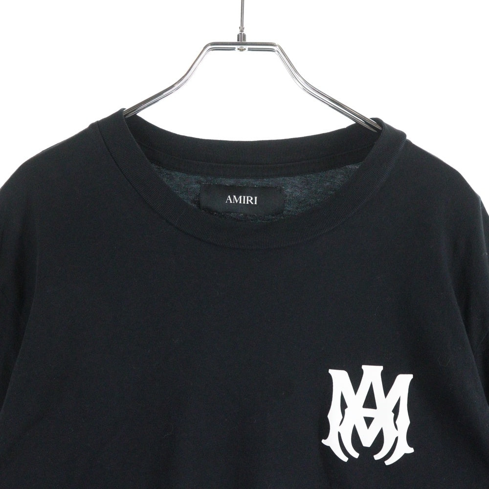 AMIRI(アミリ) Back Logo L/S TEE AMJYTE1276 バックロゴプリント クルーネック長袖Tシャツカットソー ロンT ブラック