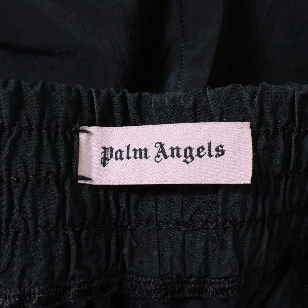 Palm Angels(パームエンジェルス) 19SS Logo Track Pants PMCA036S19507038 フロントロゴ トラックナイロンパンツ ブラック