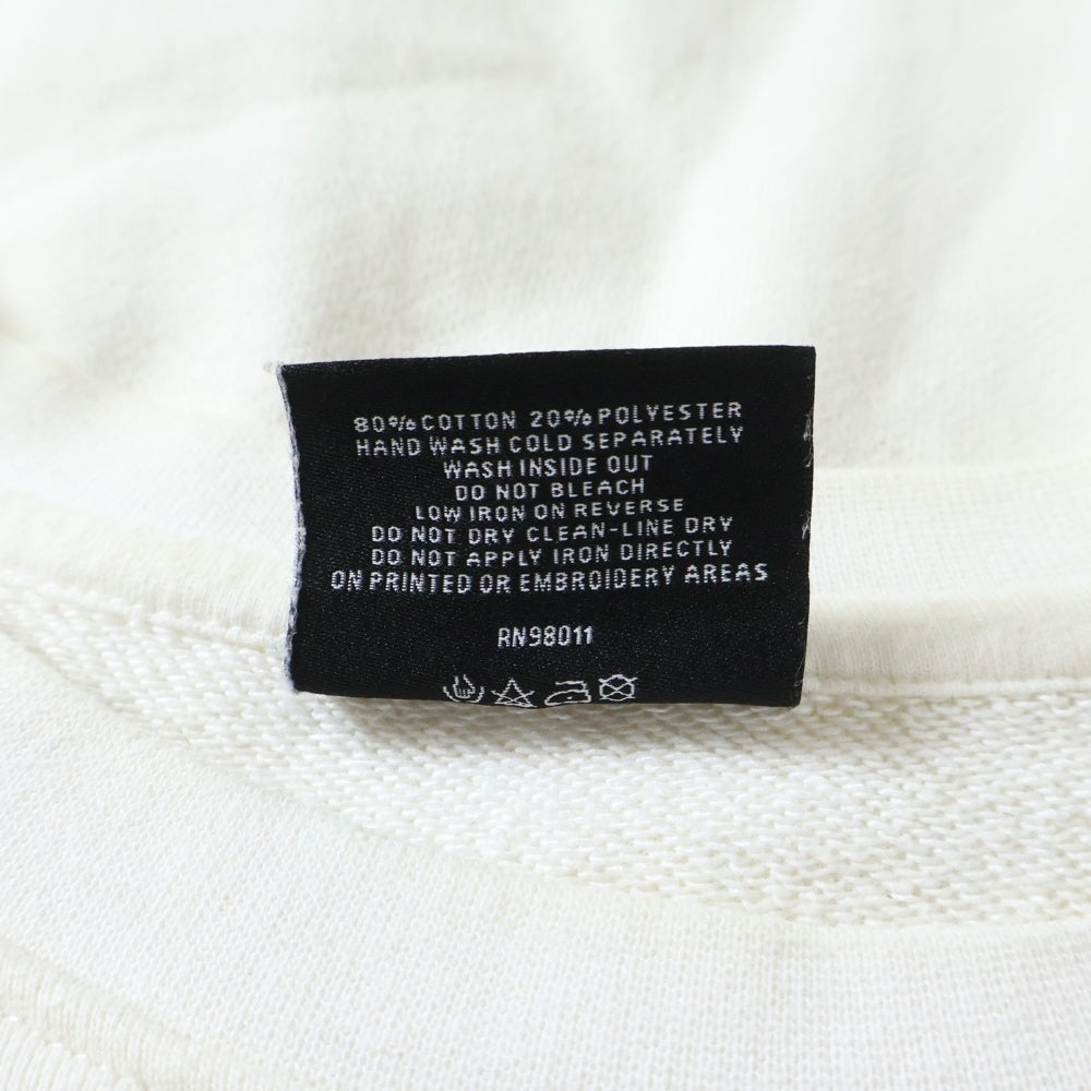 ICE CREAM(アイスクリーム) CUNNINGHAM CREW NECK SWEATSHIRT 491-7307 カニングハム クルーネックスウェットトレーナー ホワイト