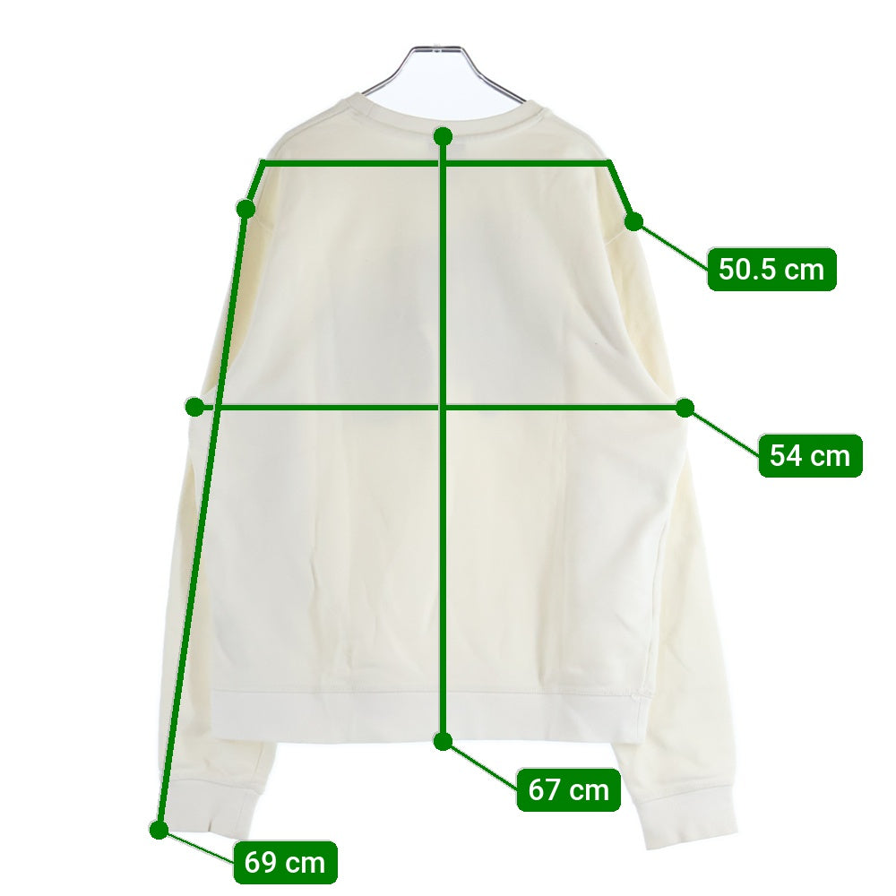 ICE CREAM(アイスクリーム) CUNNINGHAM CREW NECK SWEATSHIRT 491-7307 カニングハム クルーネックスウェットトレーナー ホワイト