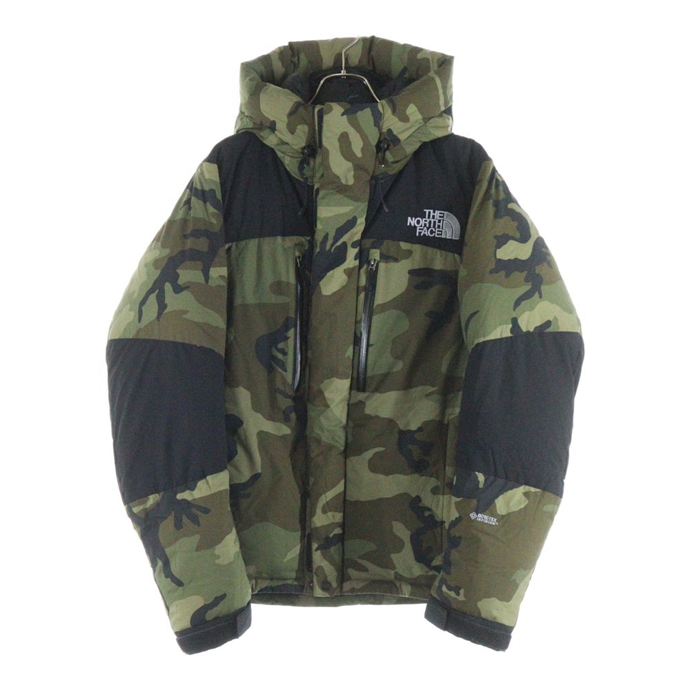 THE NORTH FACE(ザノースフェイス) NOVELTY BALTRO LIGHT JACKET ノベルティ バルトロライトジャケット 迷彩 中綿ダウンジャケット カーキ ND91951