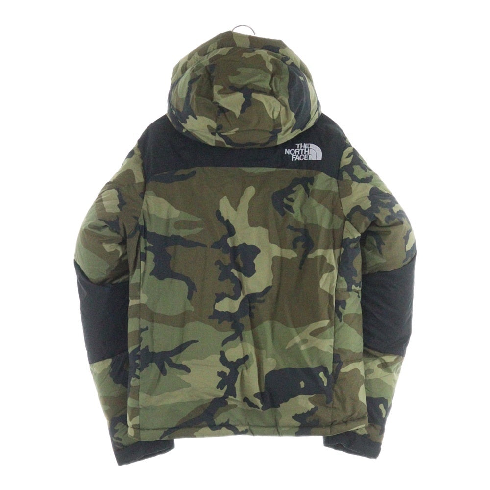 THE NORTH FACE(ザノースフェイス) NOVELTY BALTRO LIGHT JACKET ノベルティ バルトロライトジャケット 迷彩 中綿ダウンジャケット カーキ ND91951