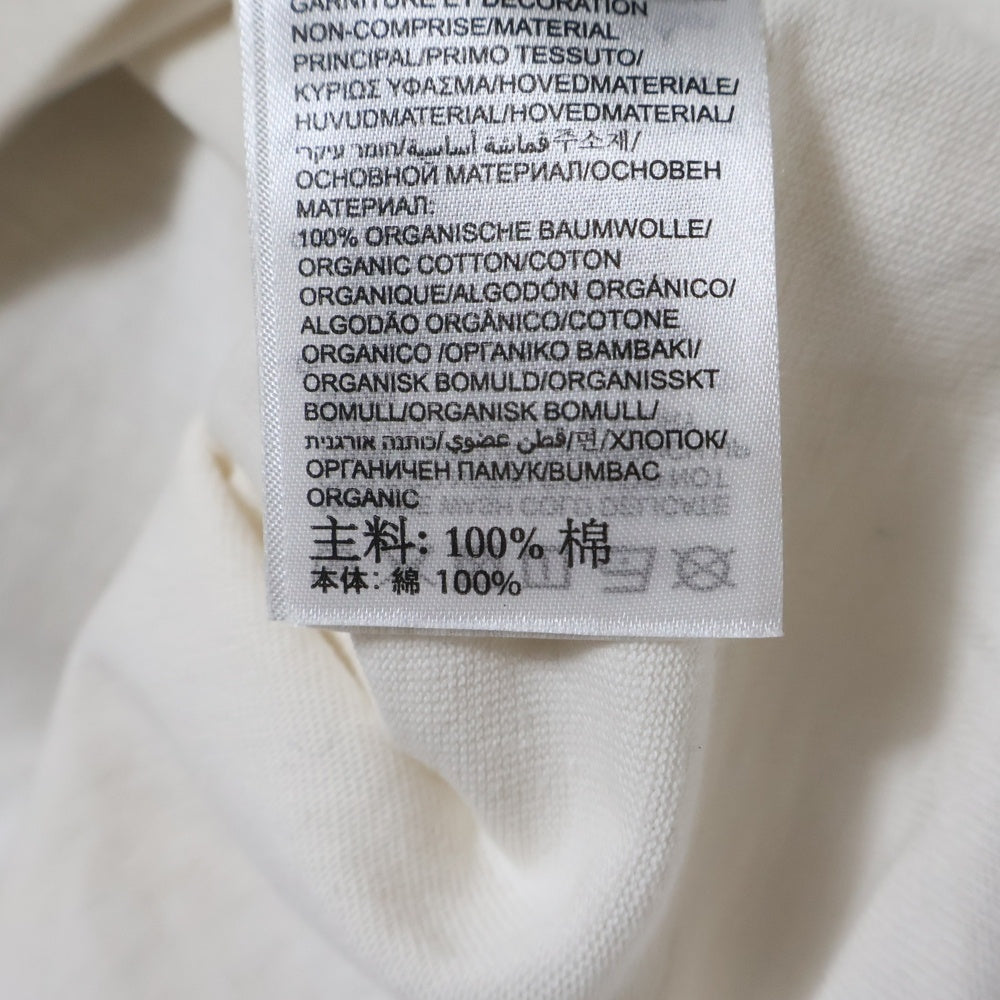 adidas(アディダス) ×Wales Bonner Wb S S Tee IT9788 フロントロゴ刺繍 クルーネック半袖Tシャツカットソー ホワイト