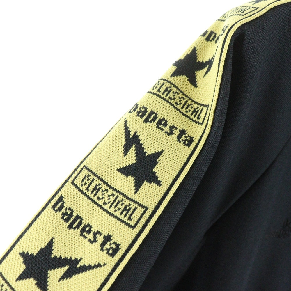 A BATHING APE(アベイシングエイプ) 90S BAPESTA TRACK JACKET ベイプスタ アームロゴ トラックジャケット ブラック