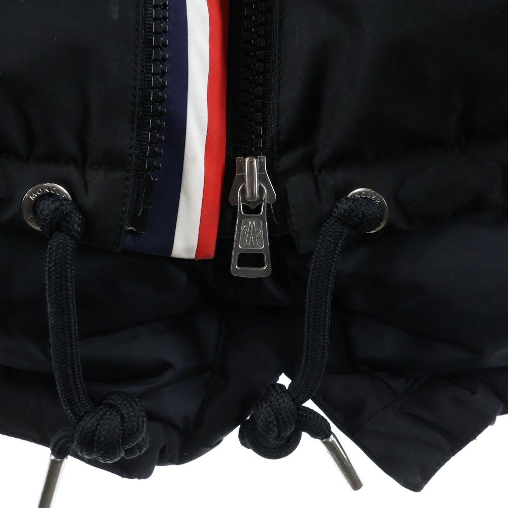 MONCLER(モンクレール) 19AW CHARNIER E20914236005 シャルニエ アームロゴ ジップアップダウンジャケット ブラック