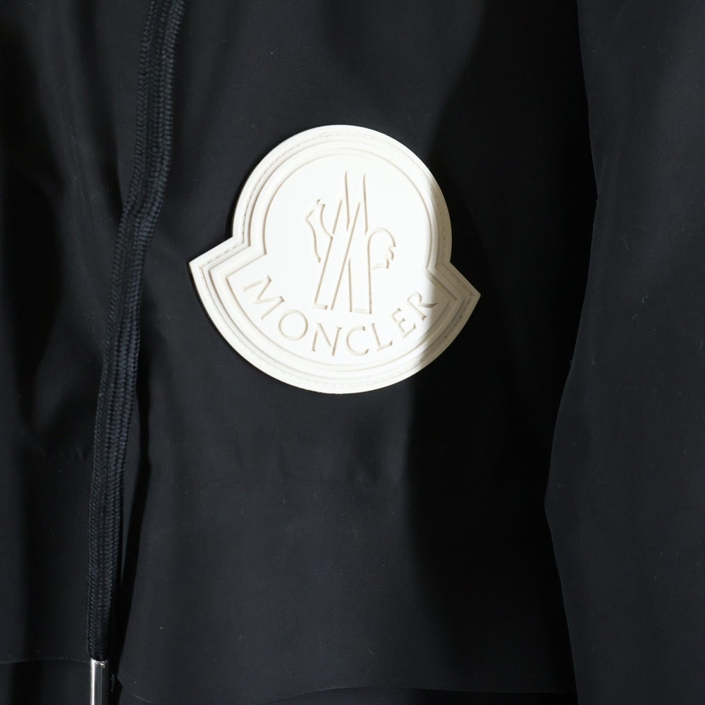 MONCLER(モンクレール) 19AW CHARNIER E20914236005 シャルニエ アームロゴ ジップアップダウンジャケット ブラック